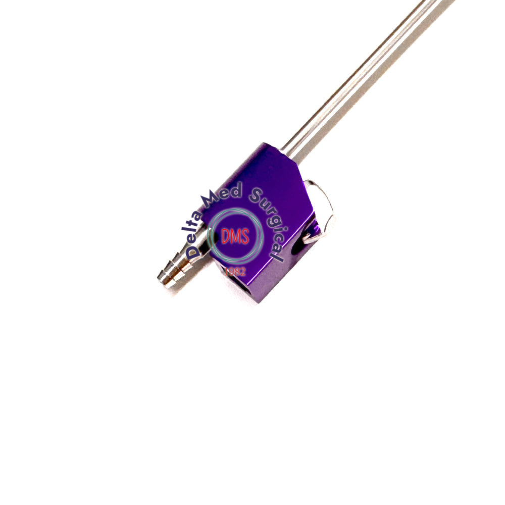 Mirrored Accelerator Cannula with MicroAire PAL-Type Power Hub
