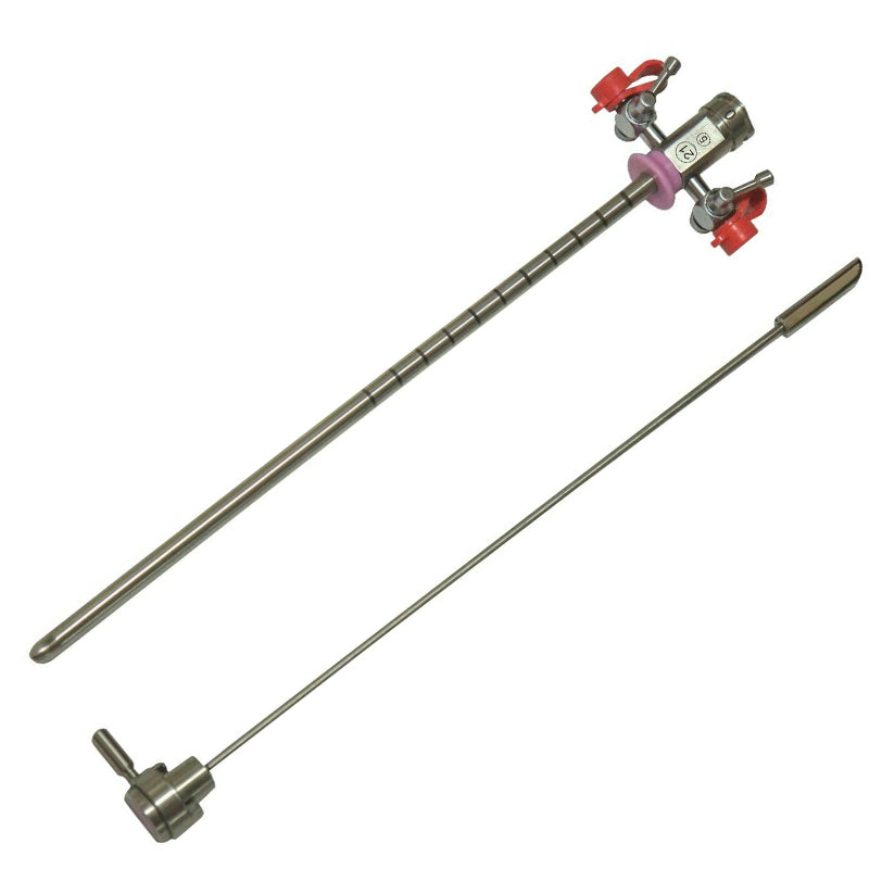 Delta Med Surgical 22 Fr Cystoscope Sheath with matching obturator and high-flow stopcocks