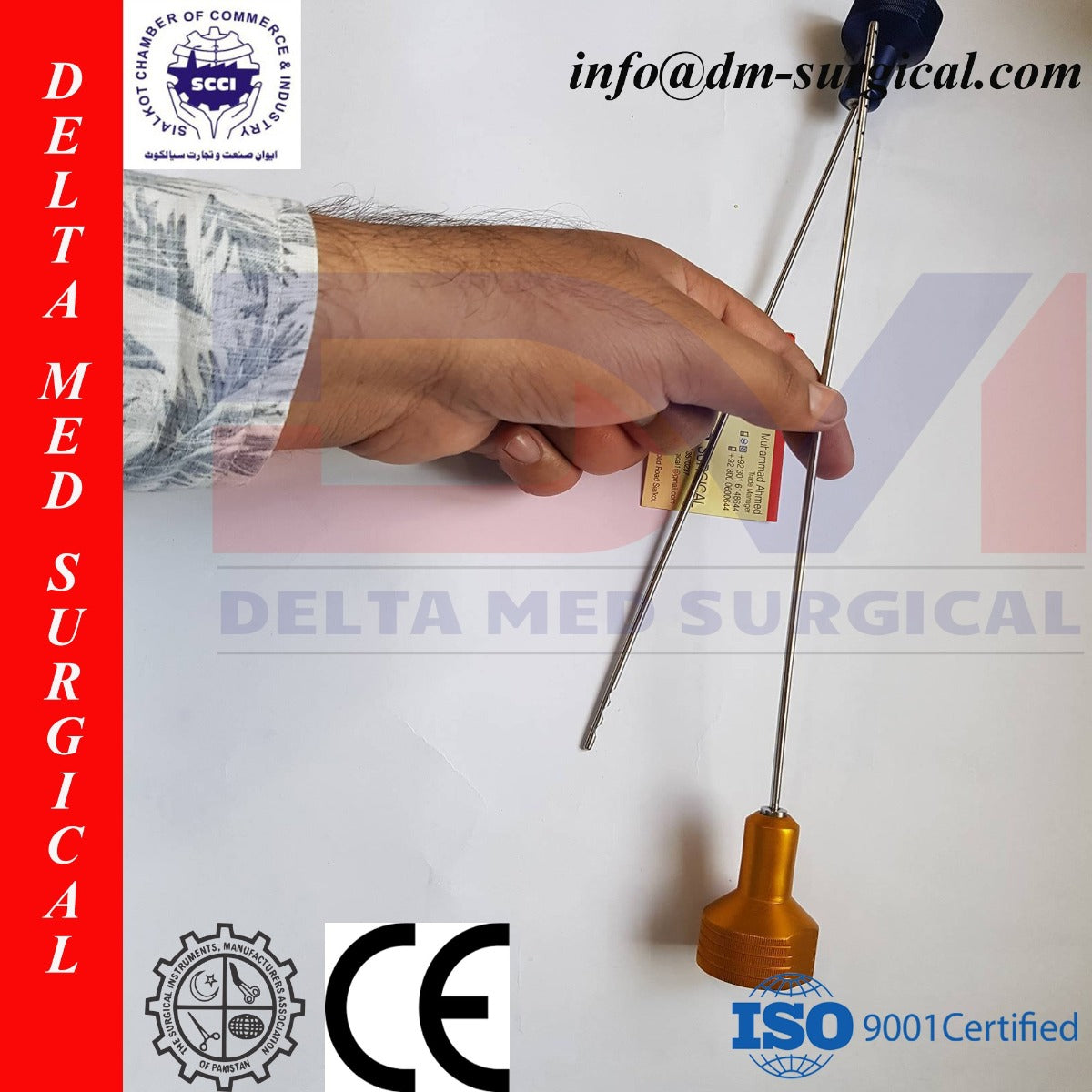 Toomey Liposuction Cannula For 60cc Monoject Syringe
