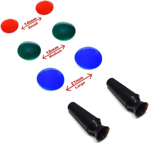 Silicon Corneal Eye Shield – Reusable Silicone Eye Protector for Laser 8 pcs Set