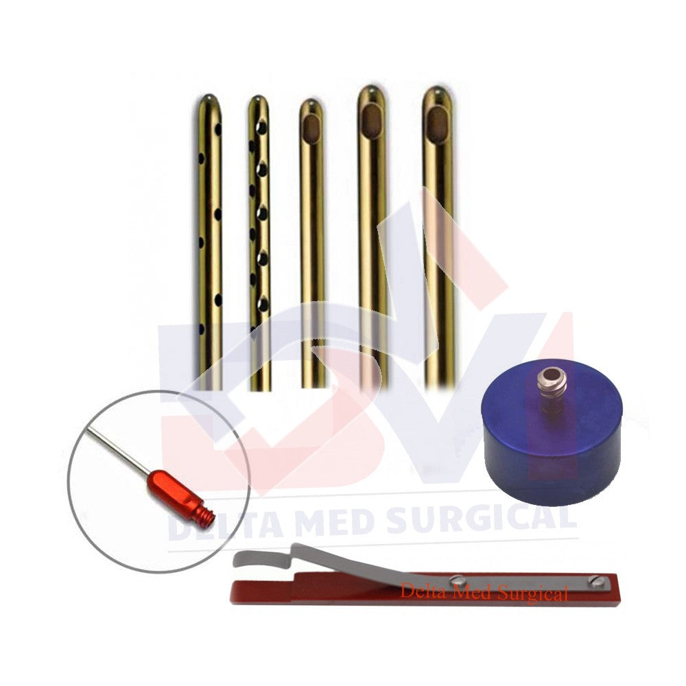Gold Standard Facial Luer Lock Kit ,Best Facial Surgery Cannula Kit