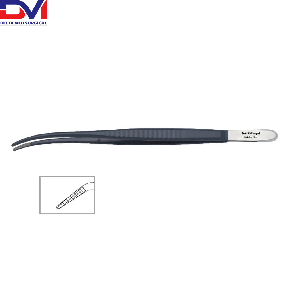 Maxwell Insulated Dressing Forceps tungsten carbide serrated