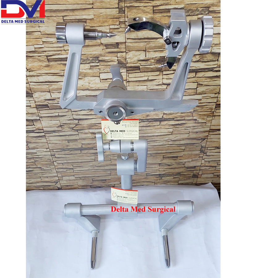 three pin skull clamp surgical head stabilization system