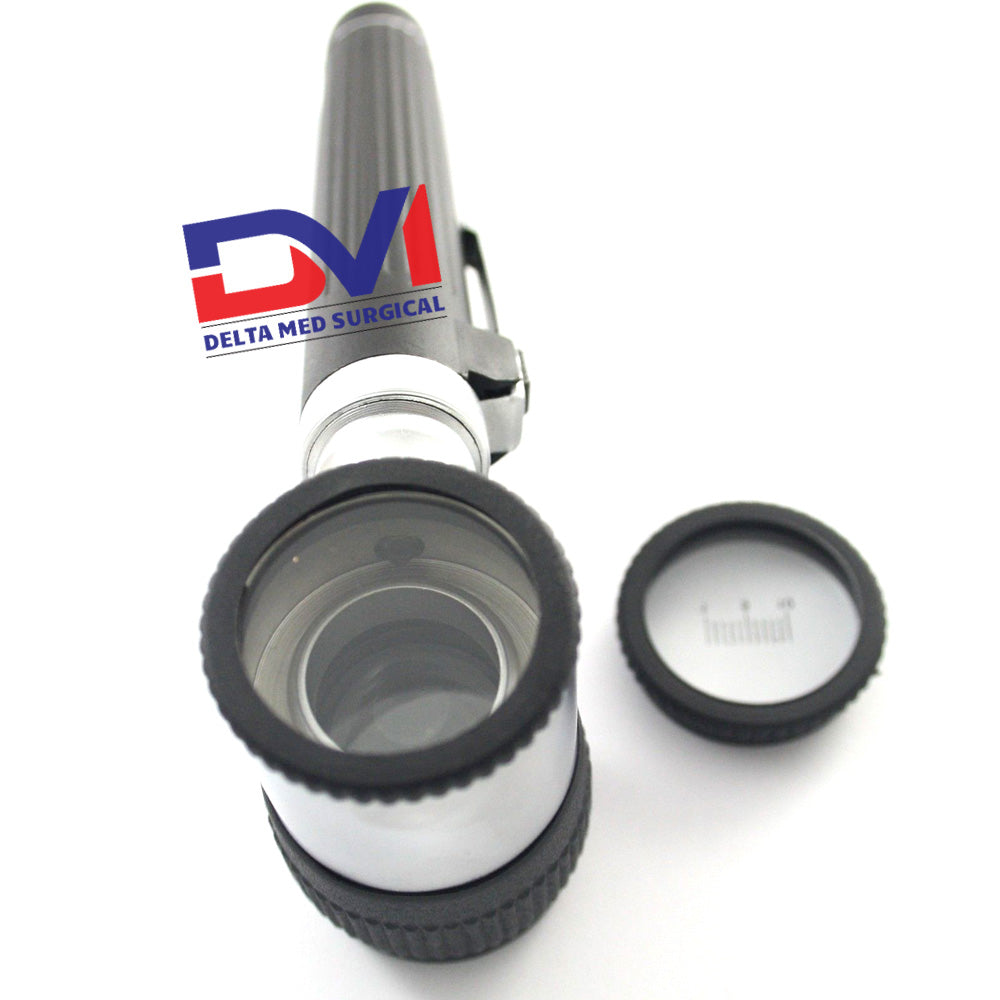 Dermatoscope Mini Black Plastic Handle