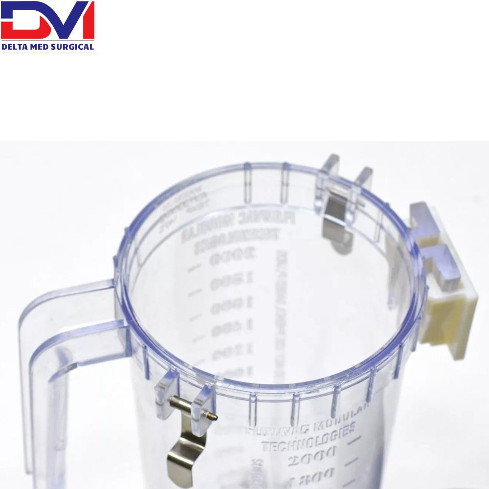 autoclavable fat collection canister jar 2000ml liposuction