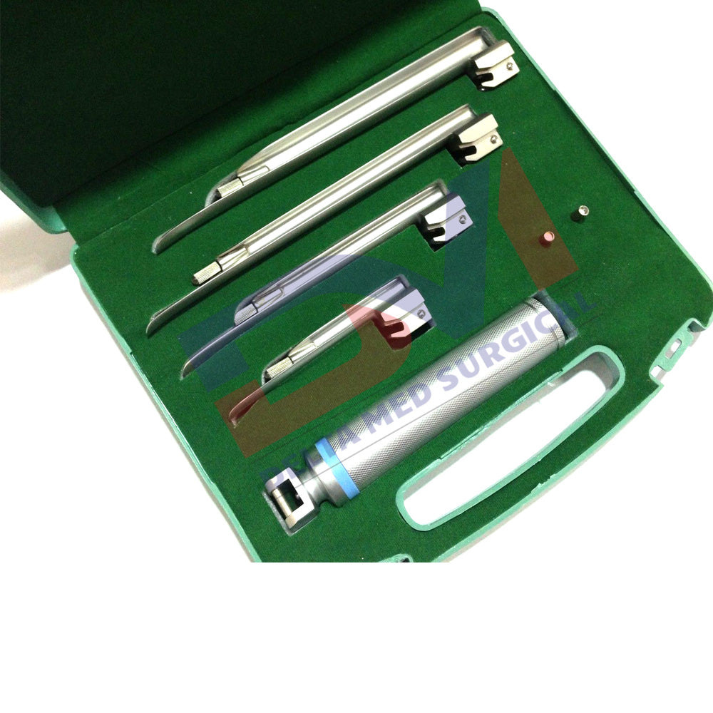 MILLER CONVENTIONAL LARYNGOSCOPE SET OF 4 BLADES