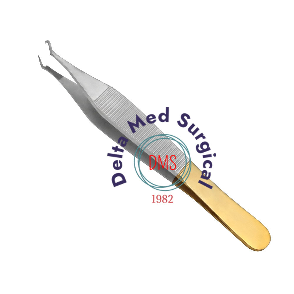 Adson Blepharoplasty Forceps with tungsten carbide inserts