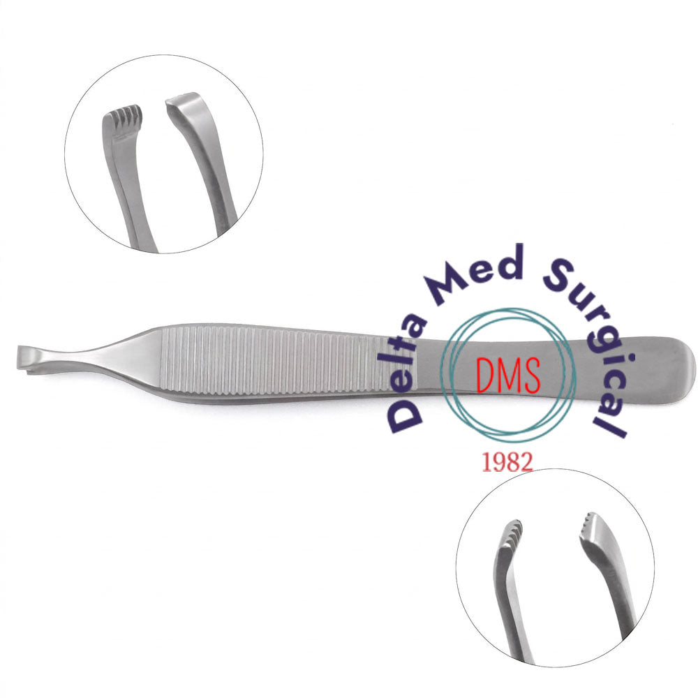 Adson Micro Suture Forceps with tying platform
