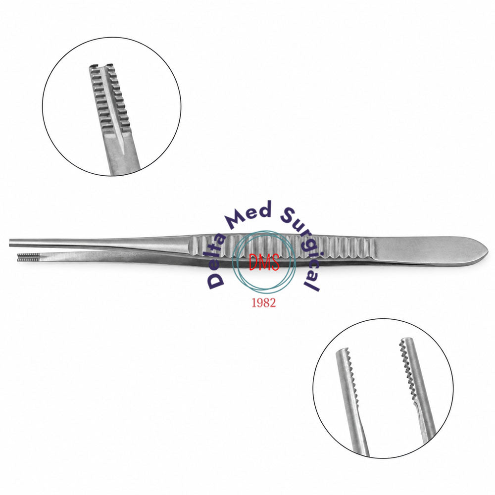 Barsky Dissecting Forceps delicate 9x9 teeth