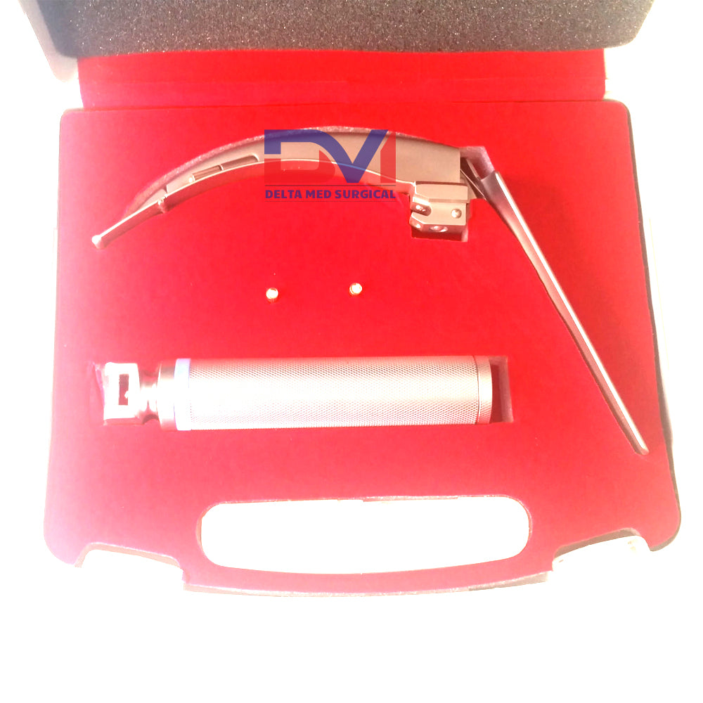 Conventional Macintosh Flexi-Tip Laryngoscope Set Of 1 Blade No 4 Battery Handle