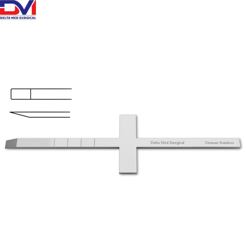 Cottle T-Shaped Chisel - Cross Bar Graduated