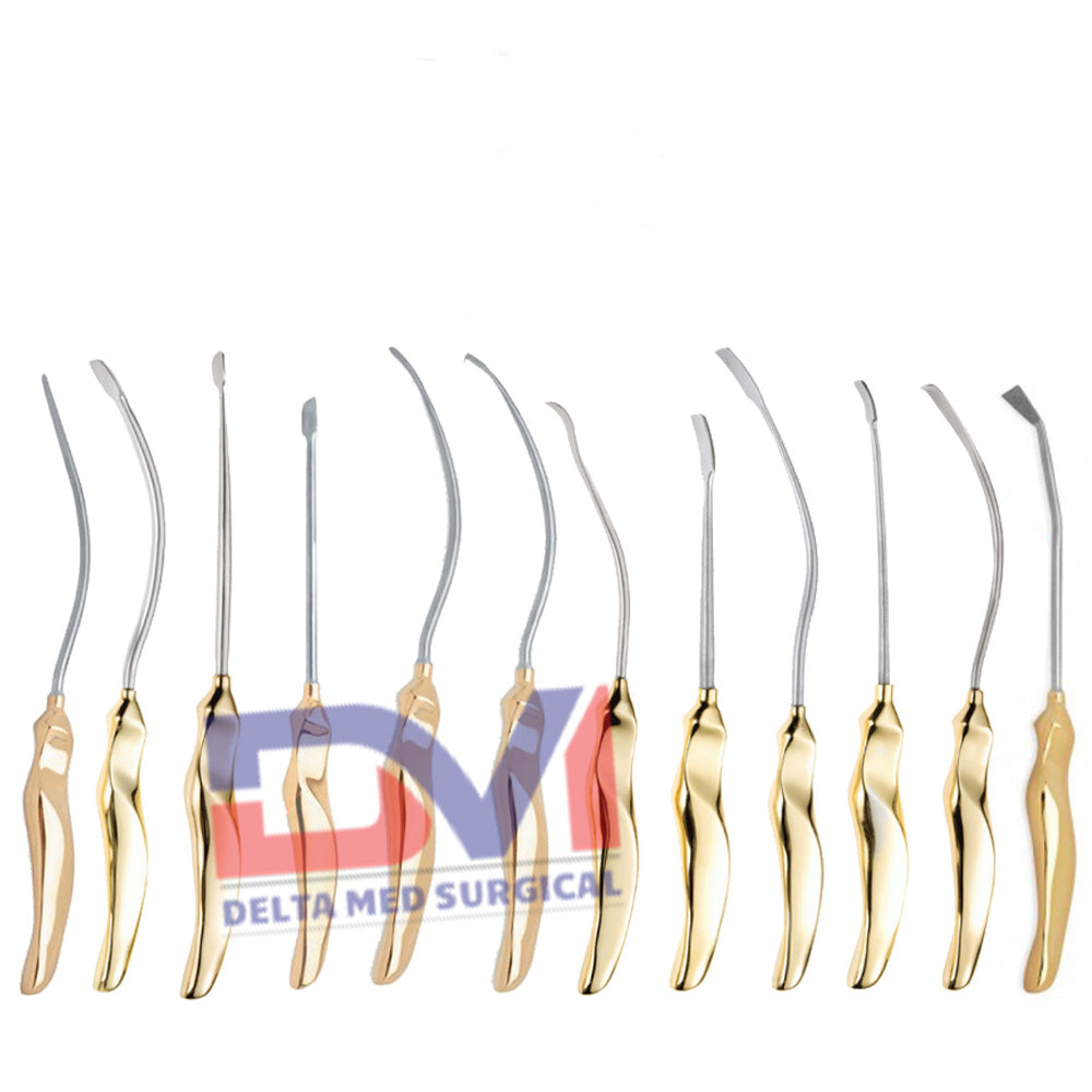 Forehead Lift Dissectors Set 14 Pcs
