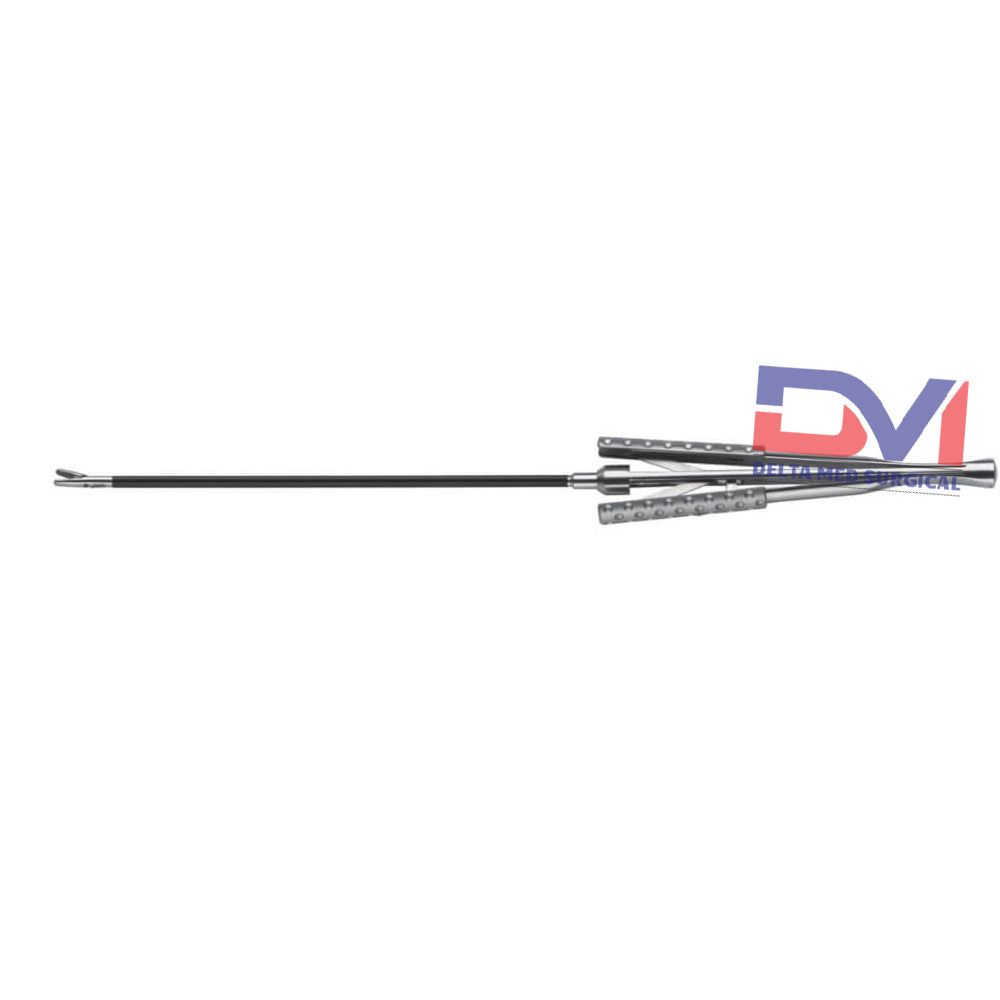 Ergo Handle Endo Forehead Fascia Needle Holder, 6″(15cm), Shaft Straight