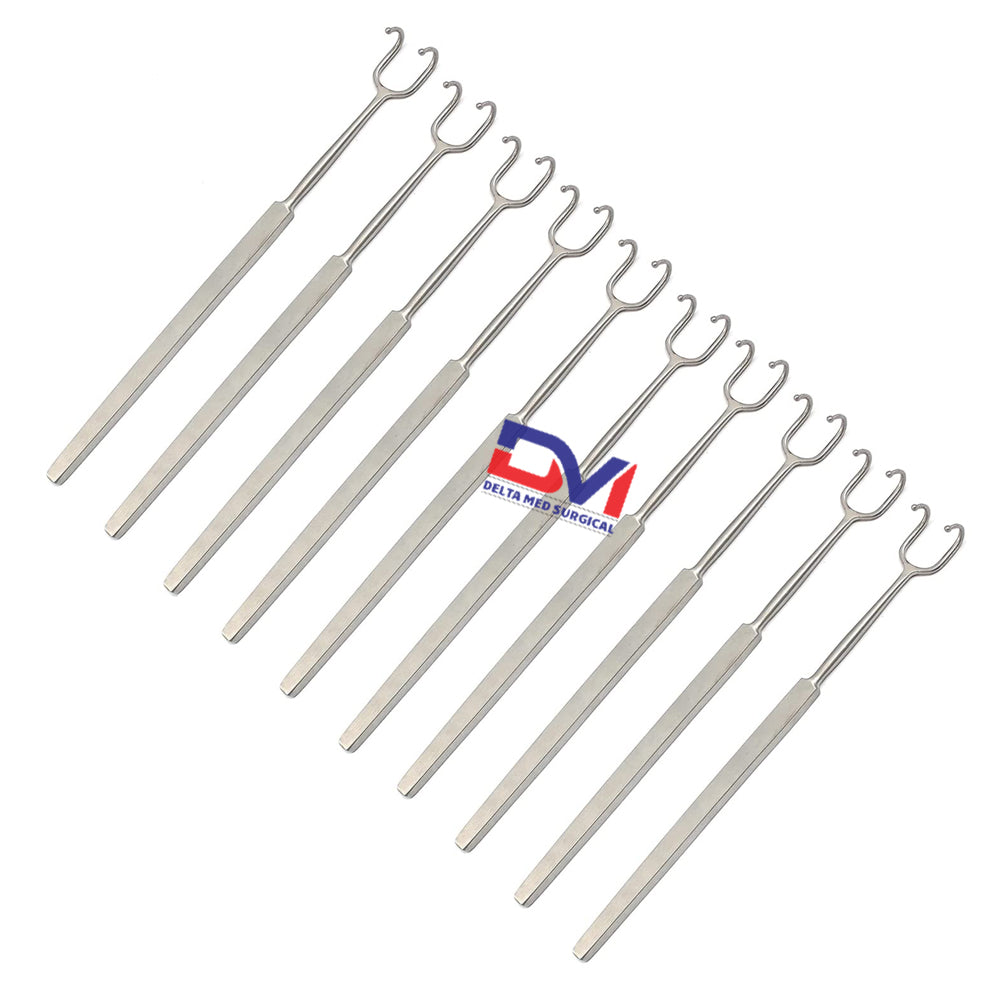 Fomon Double Ball End, 6-1/4" 16 Cm, Stainless Steel