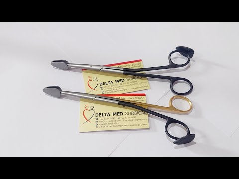 Trepsat Facial Flap Dissector Scissors
