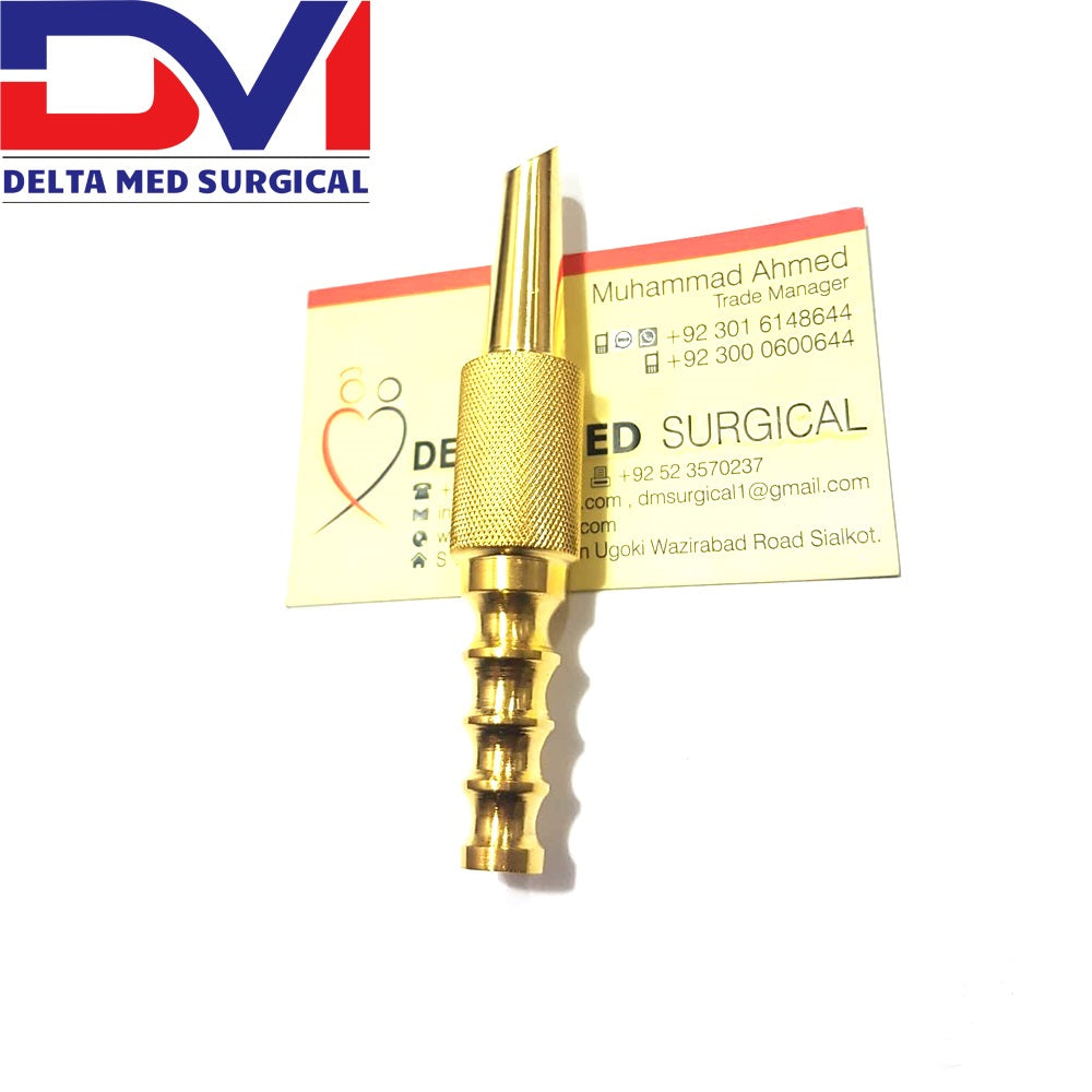 V Spikes Stainless Steel For Tubing Connection Fat Transfer