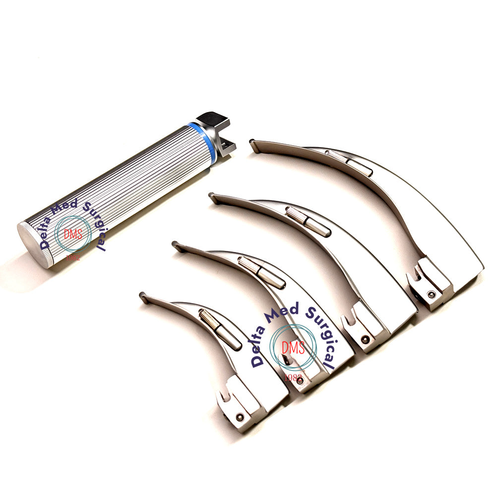 Macintosh Conventional Laryngoscope Set Aluminum Handle