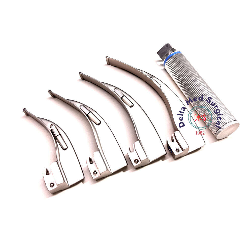 Macintosh Conventional Laryngoscope Set Aluminum Handle