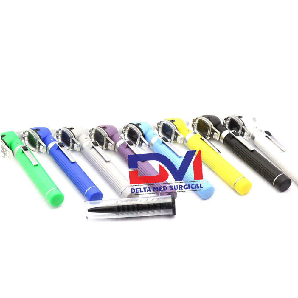 Mini Fiber Optic LED Otoscope Set with interchangeable specula