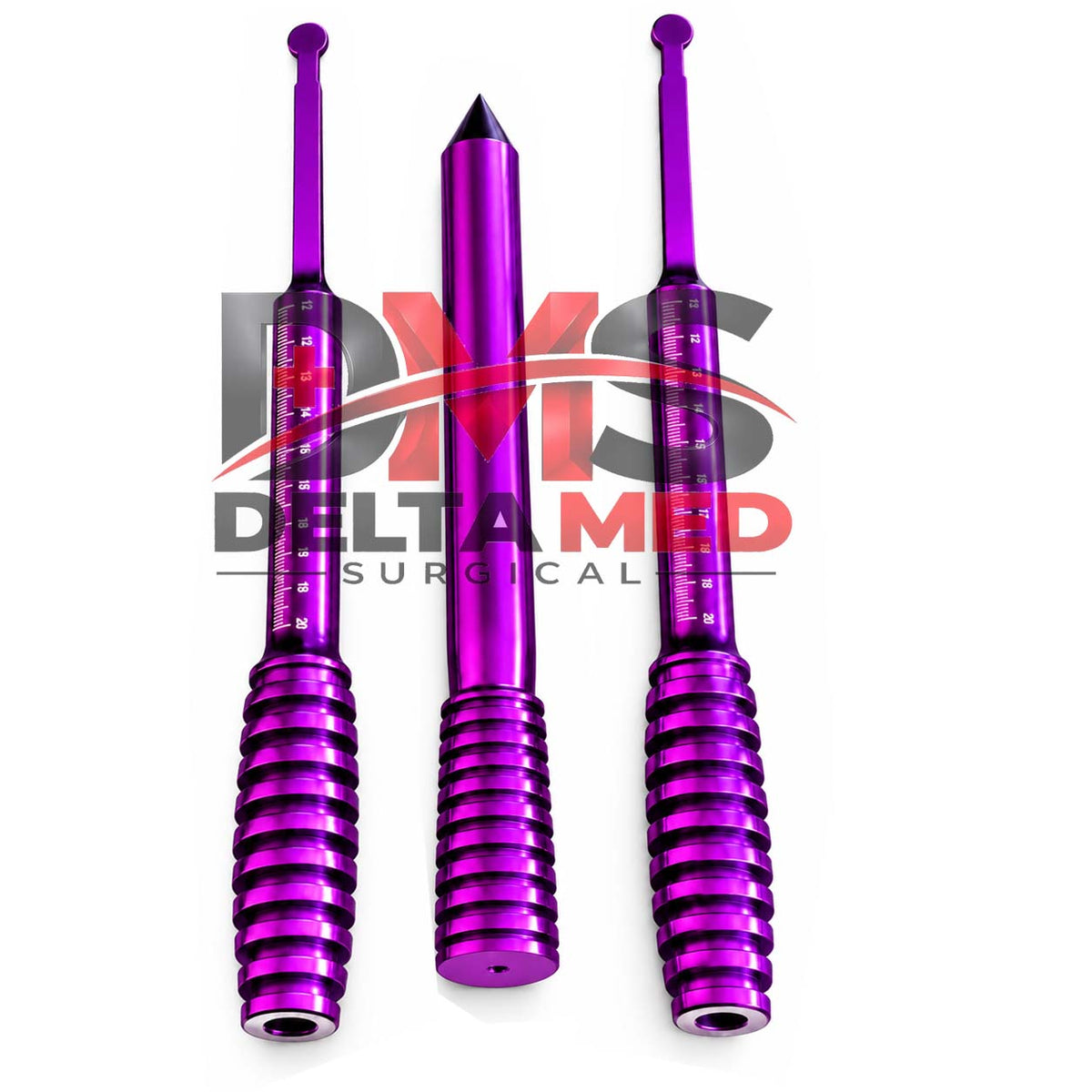 Autoclavable breast implant tools set with Balloon Director and Channel Separator by Delta Med Surgical