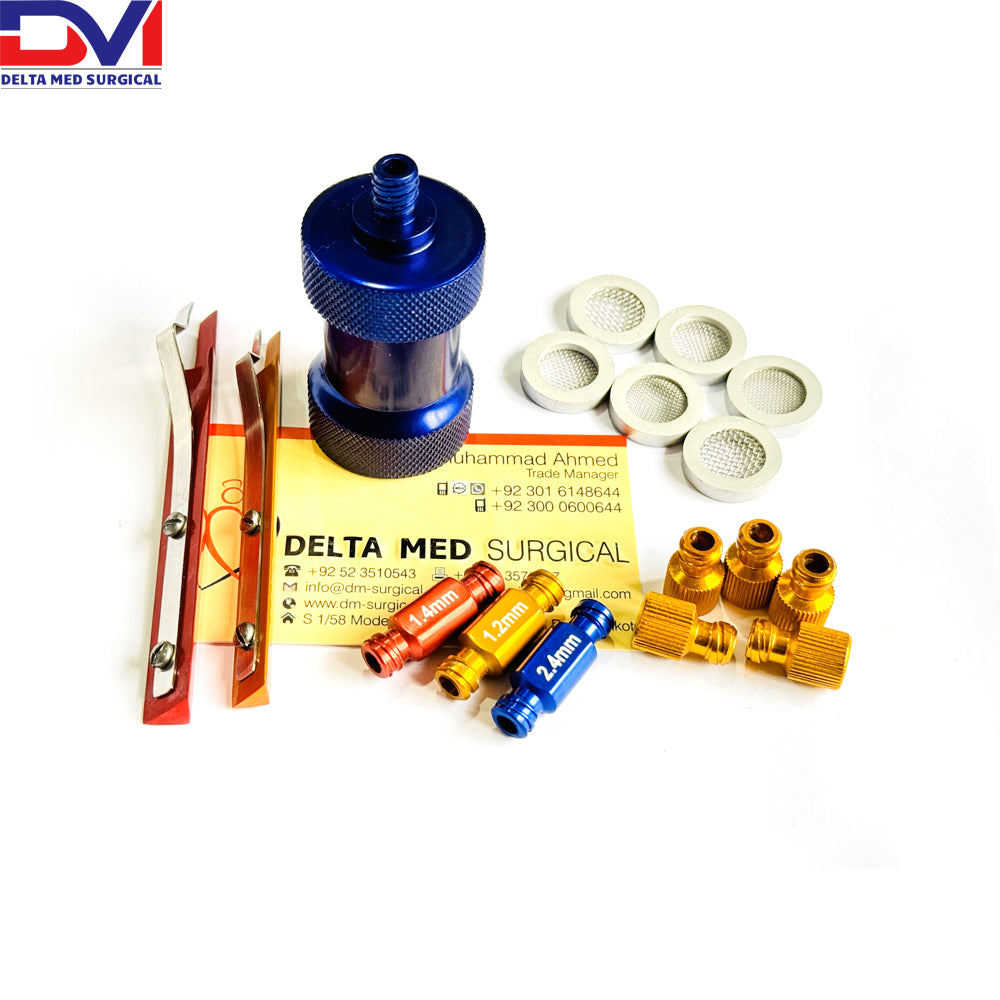 Nano Fat Transfer Processing kit Fat Transfer Fat Grafting Instruments LOCKS CE