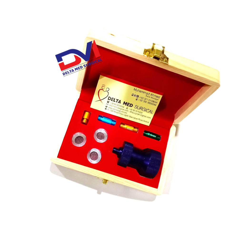 Nano Transfer Set With 3 Anaerobic Fat Transfer Adapters And 10 Extra Cartridges