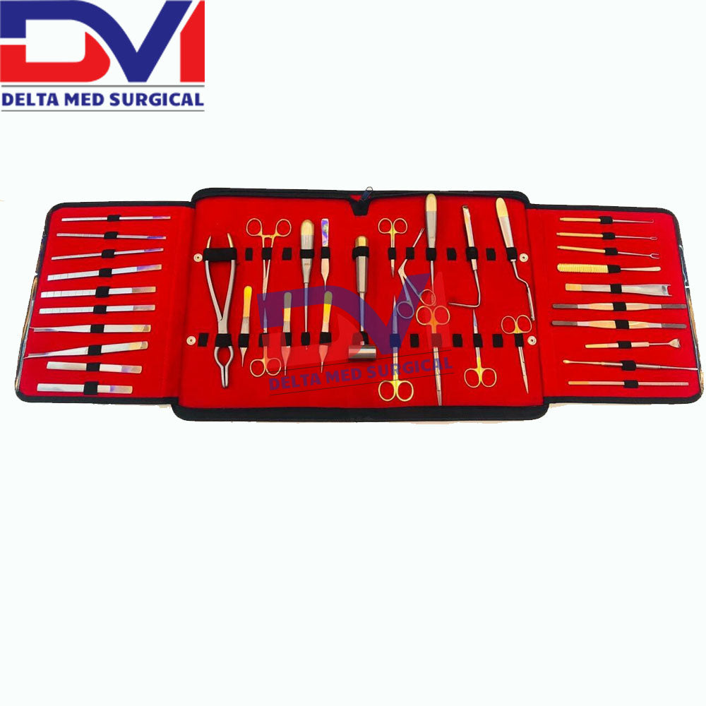 Rhinoplasty Instruments Set Of 50 Pcs, Complete Set of Nasal Surgery Tools-Nose Surgery Instruments