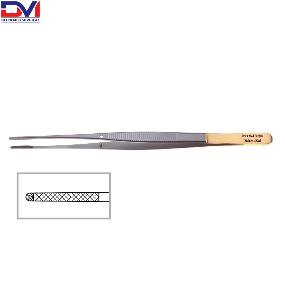 Semken Onyx Forceps, 6 in (15cm), 7000 Jaw, 1×2 Teeth
