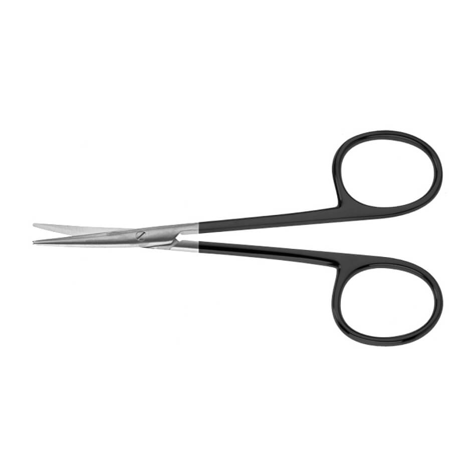 Strabismus Serrated Supercut Scissors, 11.5cm, Curved