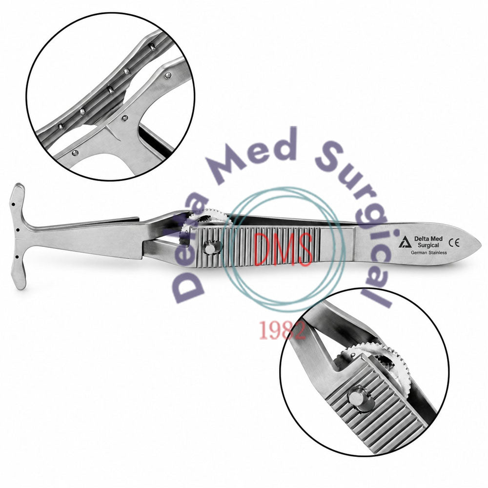 Uzcategui Eyelid Clamp oculoplastic surgical instrument