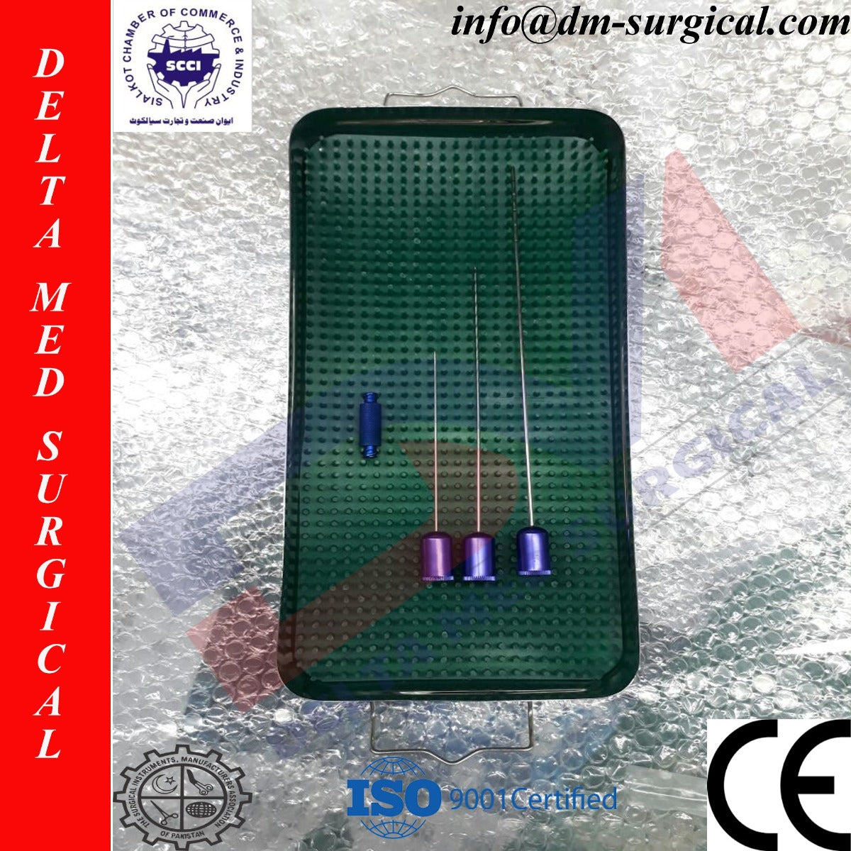 Super Luer Lock Liposuction Cannula Standard Autoclave Trays