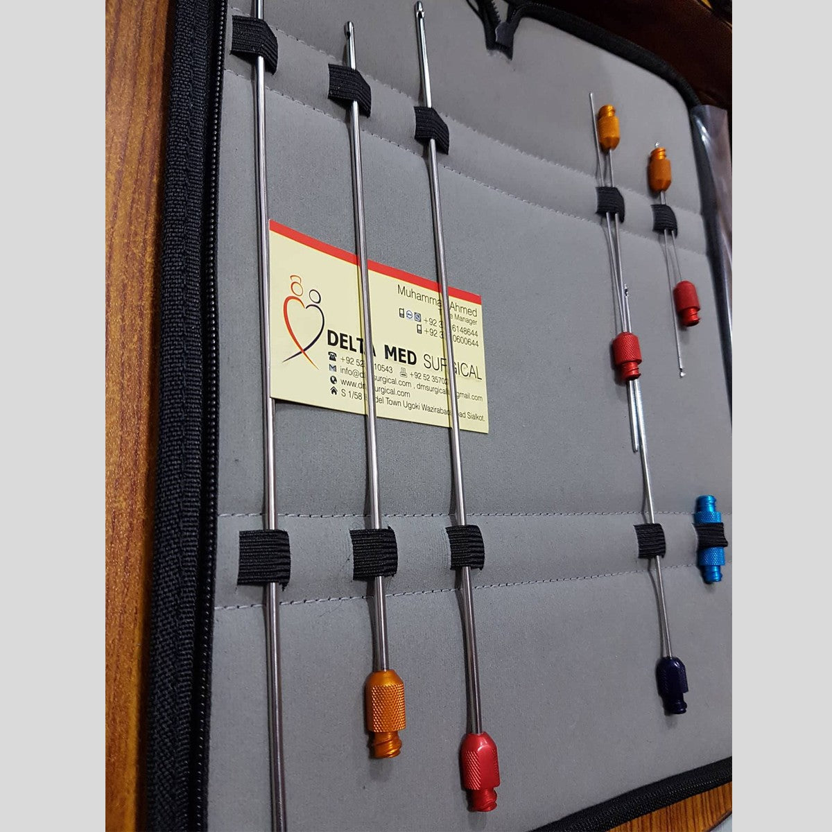 Liposuction Micro Cannula Color 9 Pcs Set