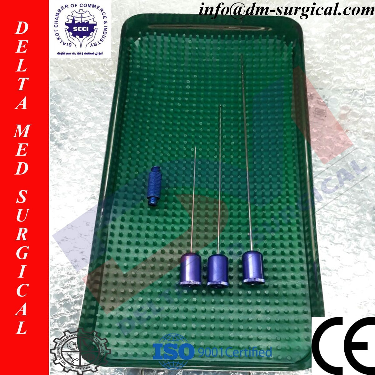 Super Luer Lock Liposuction Cannula Standard Autoclave Trays
