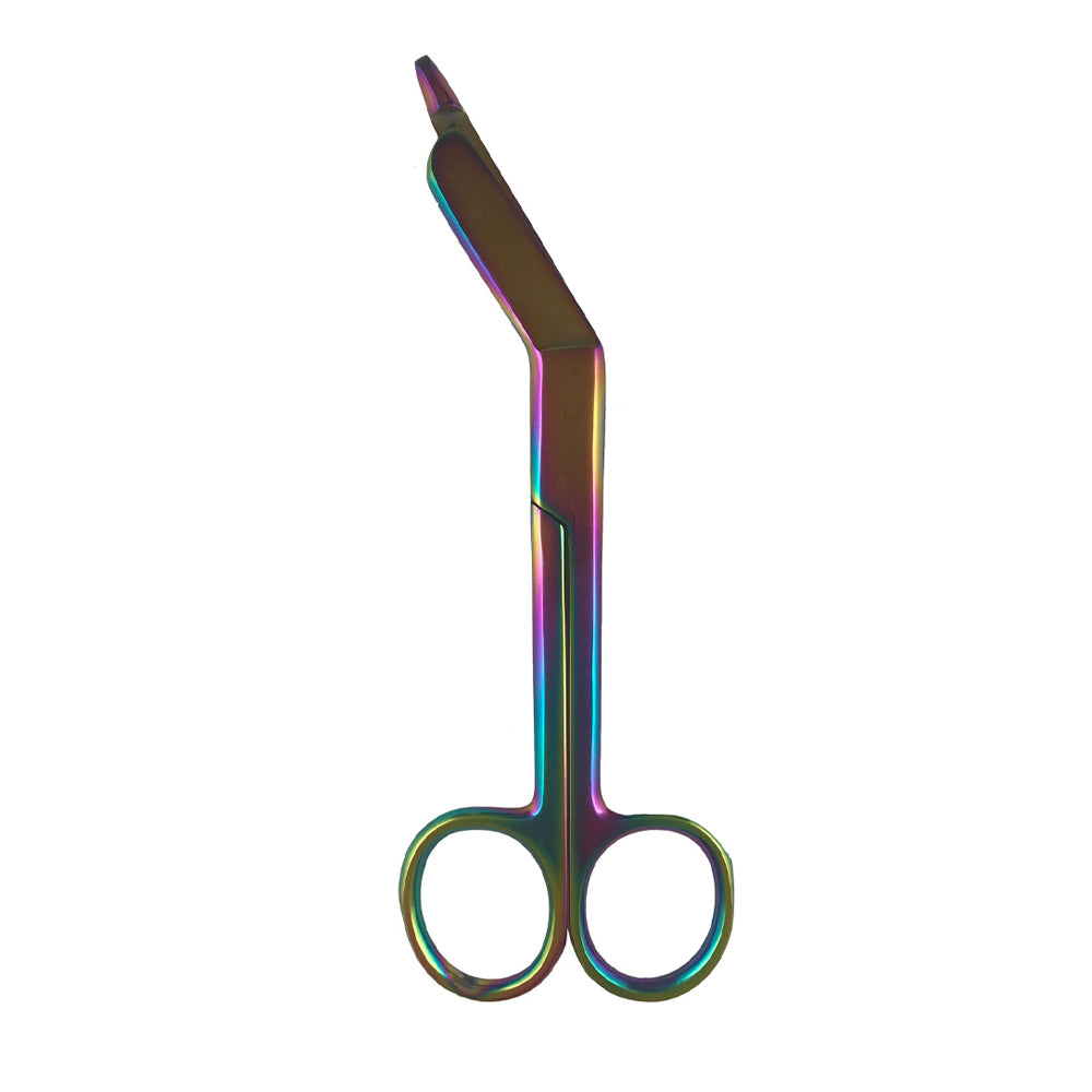 rainbow 5.5 lister bandage scissors titanium coated