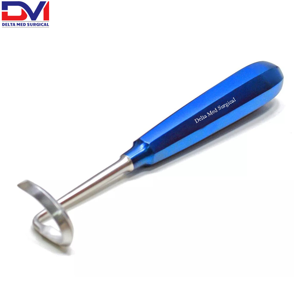 Doyen Rib Raspatory Left & Right Set of 2 Stainless Steel Titanium Blue Color