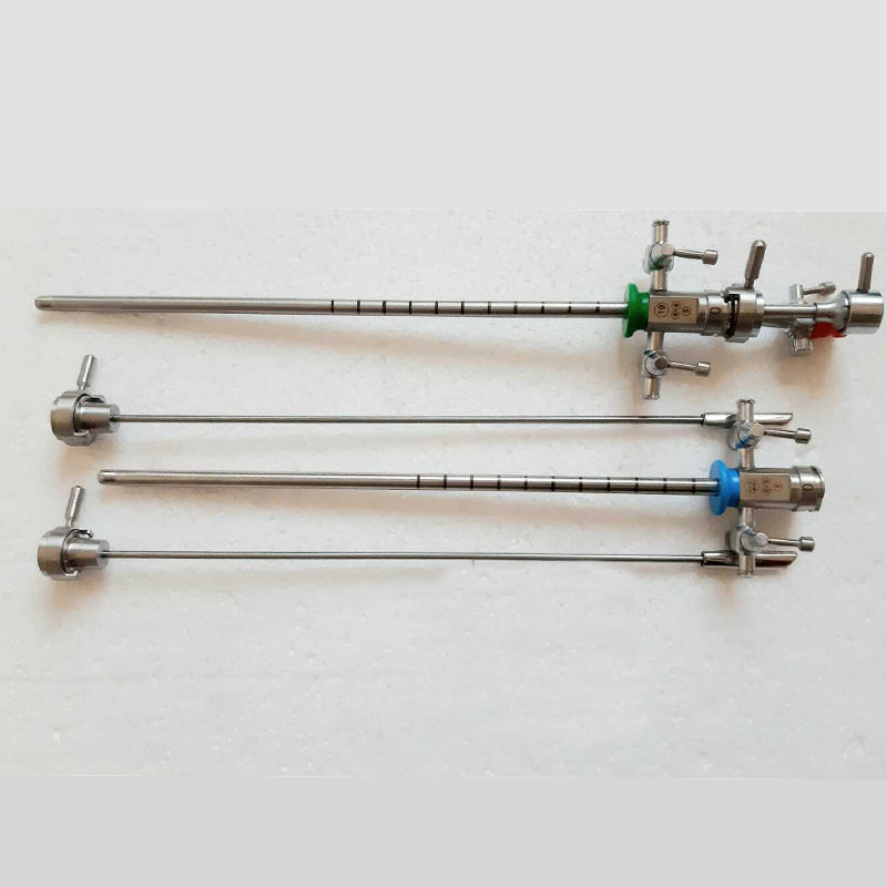 Delta Med Surgical 22 Fr Cystoscope Sheath with matching obturator and high-flow stopcocks