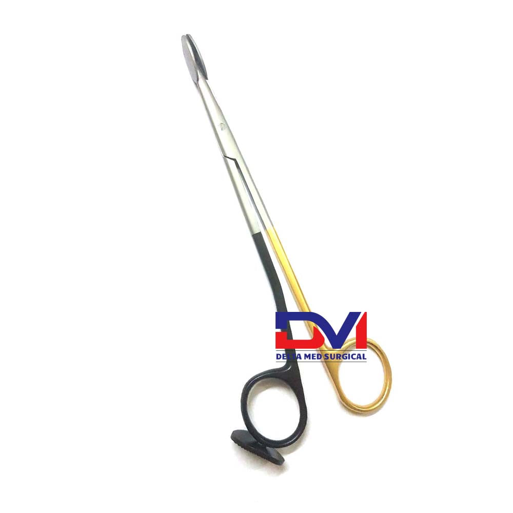 Trepsat facelift dissection scissors with TC insert
