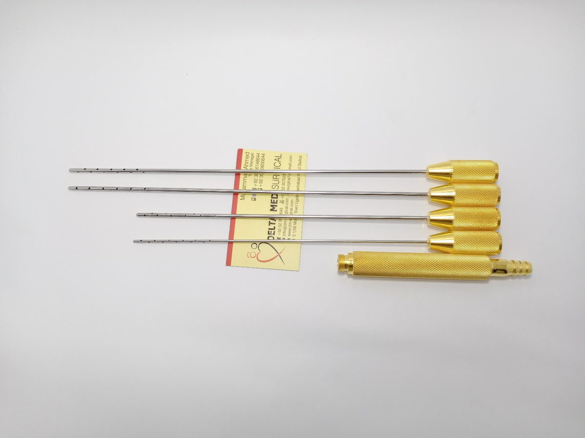 Abdomen And Saddlebag Liposuction Cannula Set