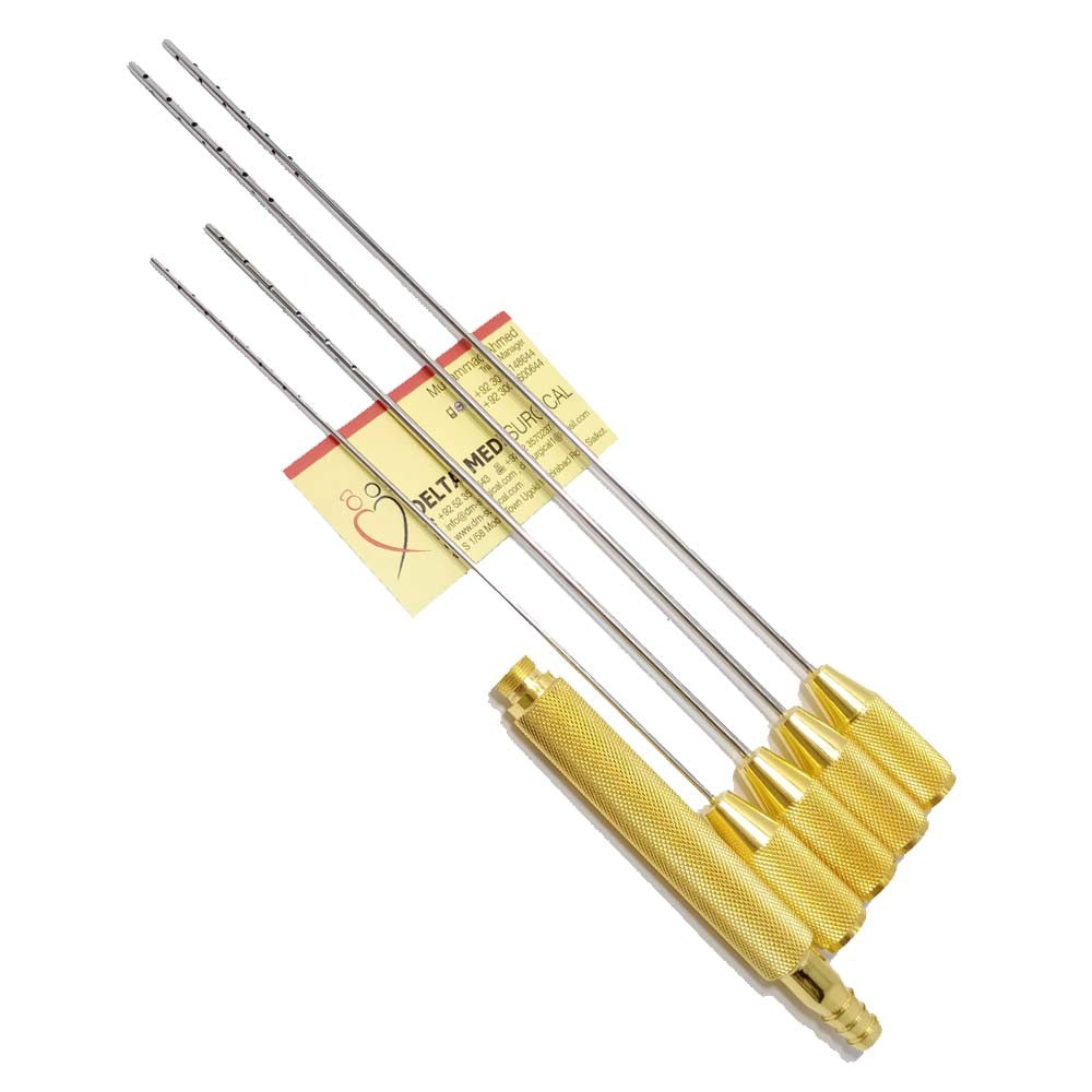 Abdomen And Saddlebag Liposuction Cannula Set