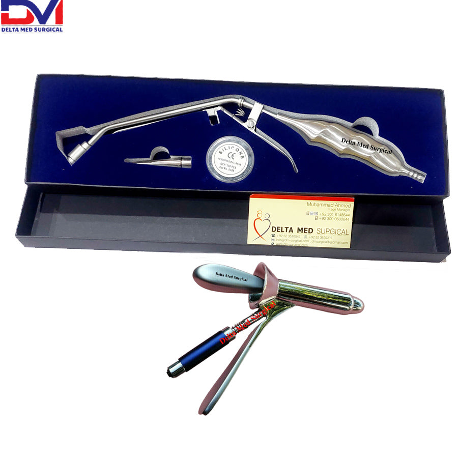 Hemorrhoid Suction Ligator with Proctoscope Anoscope Surgical Instruments