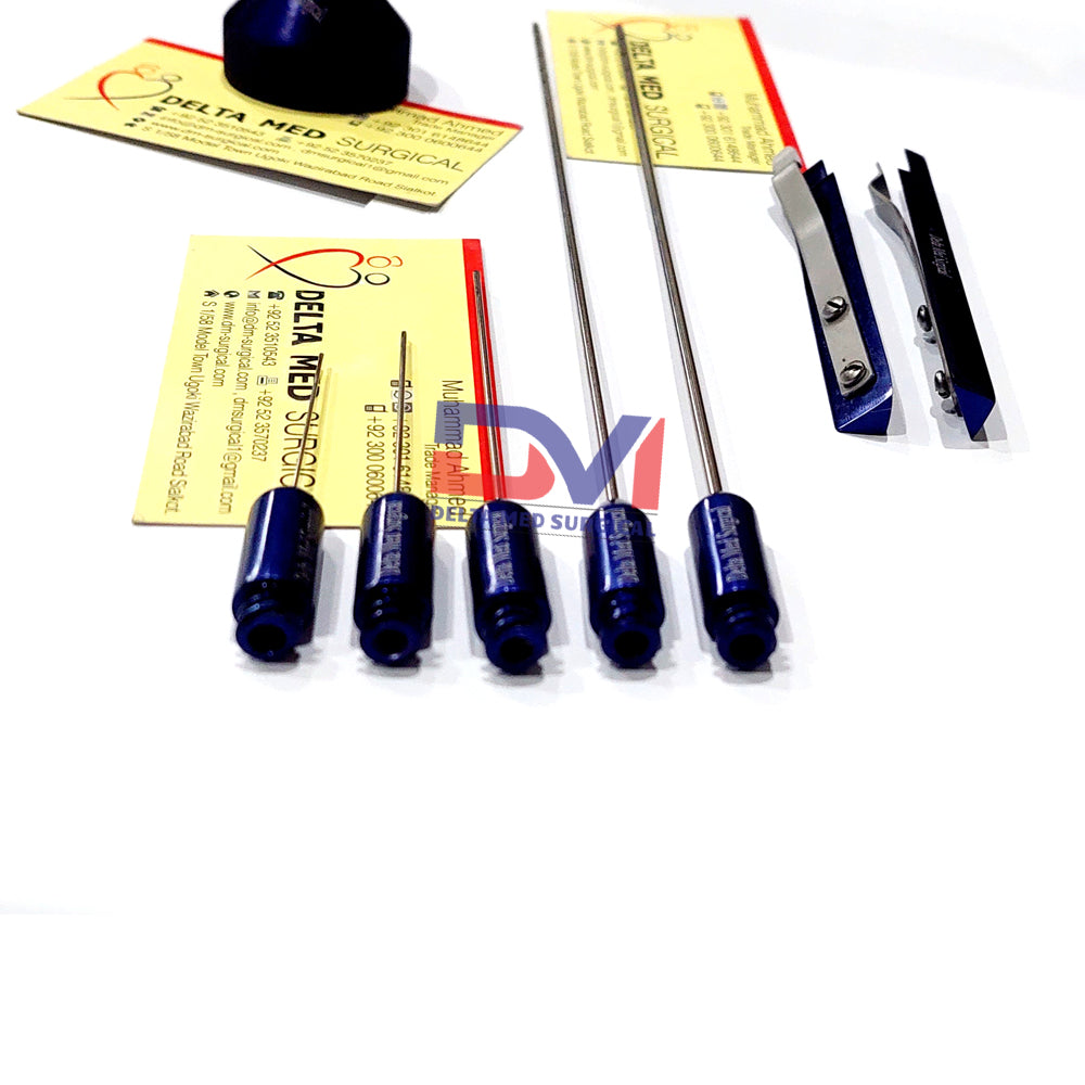 Gold Standard Facial Luer Lock Kit ,Best Facial Surgery Cannula Kit