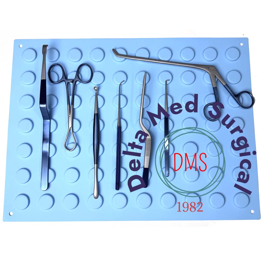 Silicone Magnetic Mat and Drapes 12 x 15 Inch Blue - Delta Med Surgical