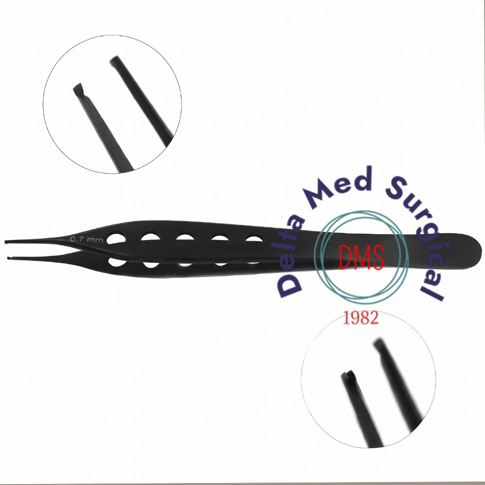 Adson Delicate Thumb Forceps with lightweight fenestrated handle