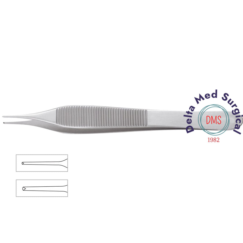 Delta Med Surgical Adson Micro Tissue Forceps 1x2 teeth