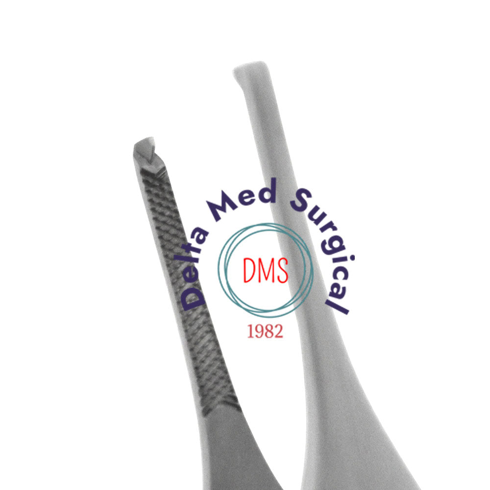 Adson Forceps cross-serrated surgical gripping tips