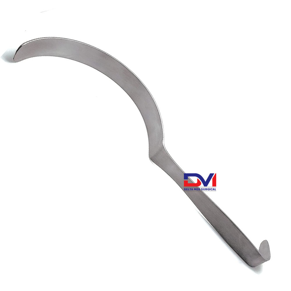 Delta Med Surgical Deaver Retractors in various widths, featuring the classic curved blade and flat handle