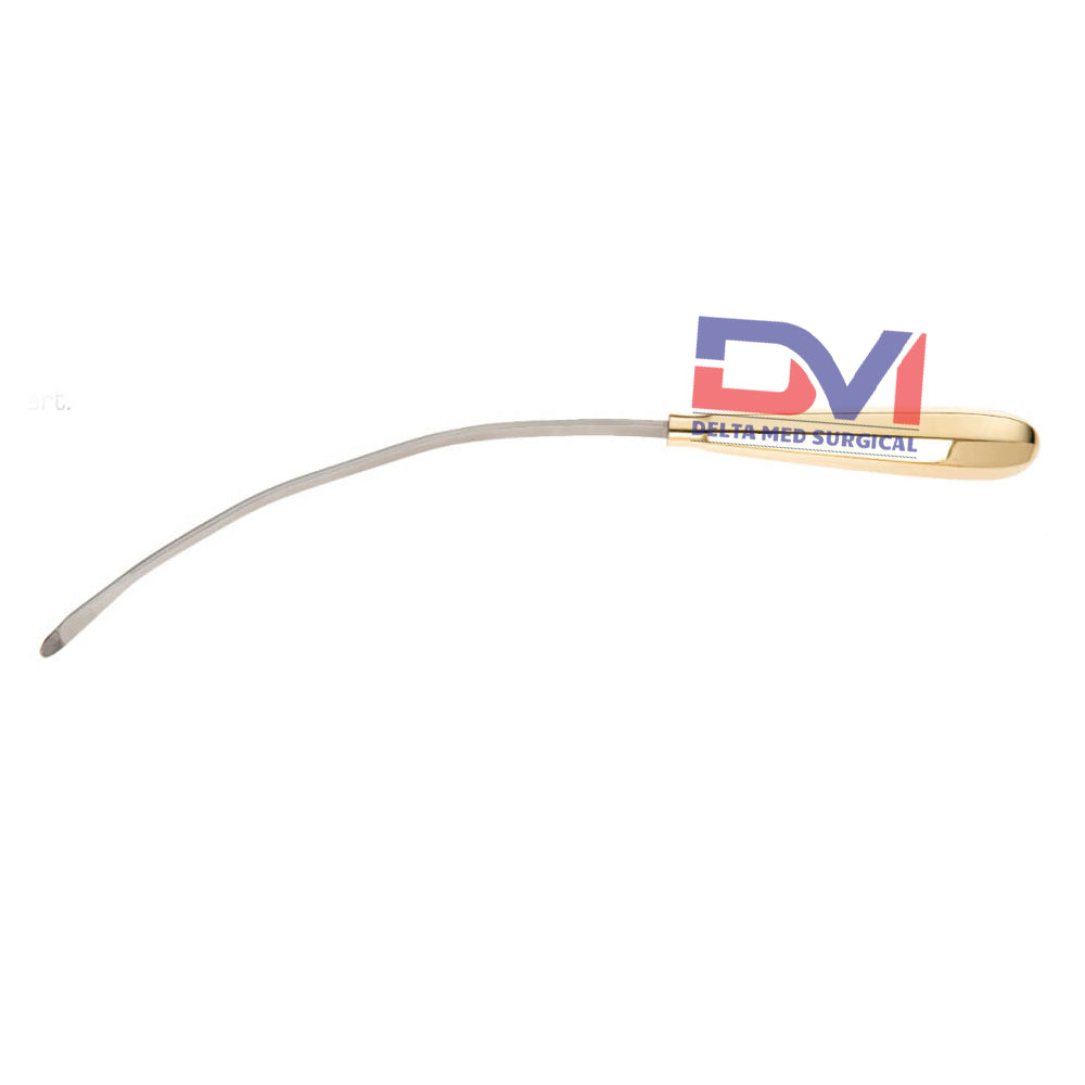 Delta Med Surgical 21cm Del Campo Dissector with a malleable shaft for surgical tissue separation