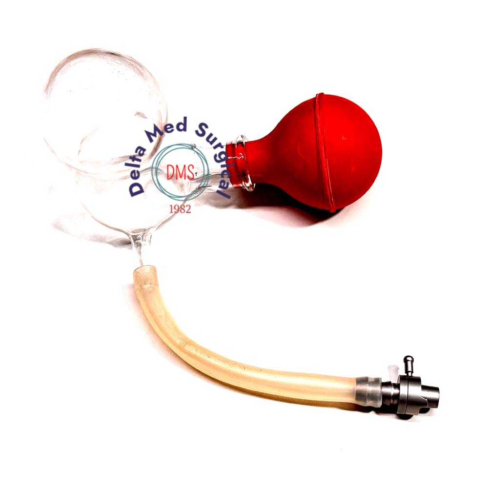 Glass Ellik Evacuator– Reusable (Compatible with Storz, Wolf and ACMI)