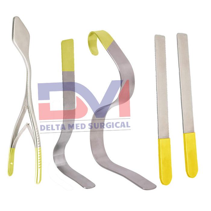 Gonzalez Duckbill Gluteal Dissector set for atraumatic BBL tissue plane creation