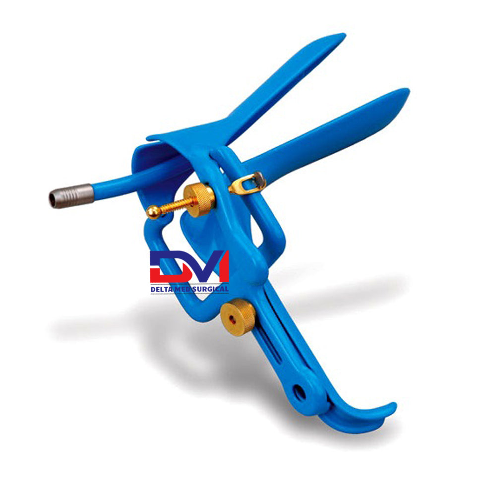 Graves Speculum with Integrated Smoke Tube